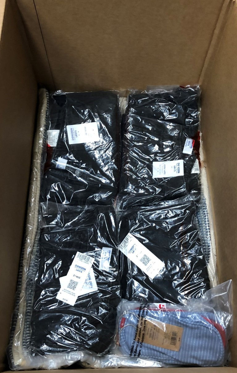 Thumbnail: Case Lot of Mixed Overstock Levi Merchandise - Manifested - 84 Units