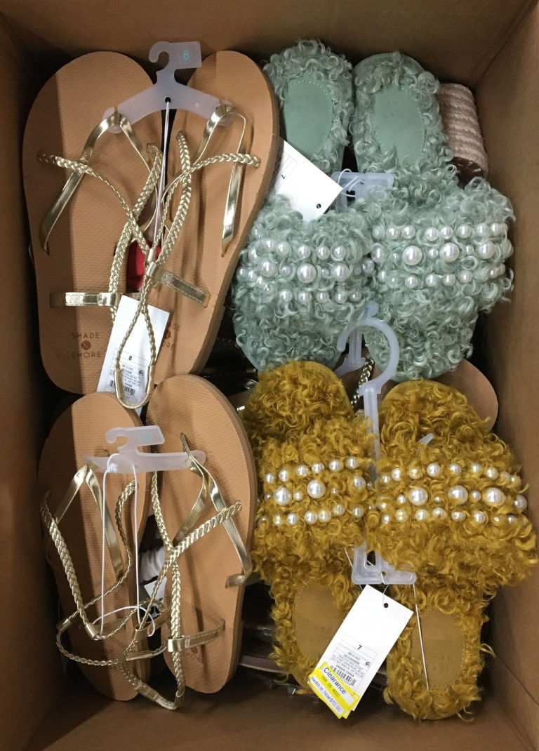 Thumbnail: Case Lot of Shoes & Sandals - 30 Units - Shelf Pulls - Manifested