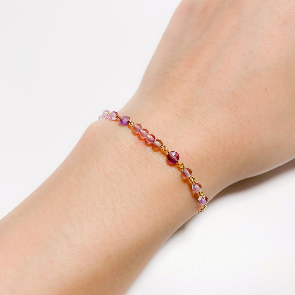 Thumbnail: Amethyst Deluxe Bracelet