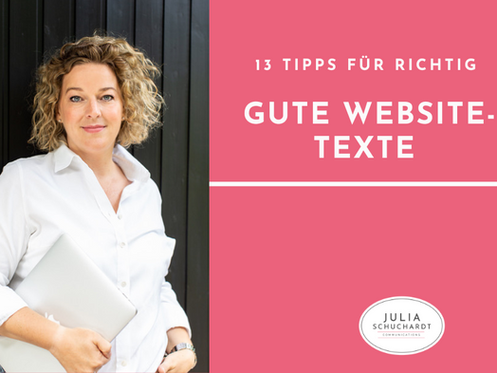 13 Tipps für richtig gute Website-Texte