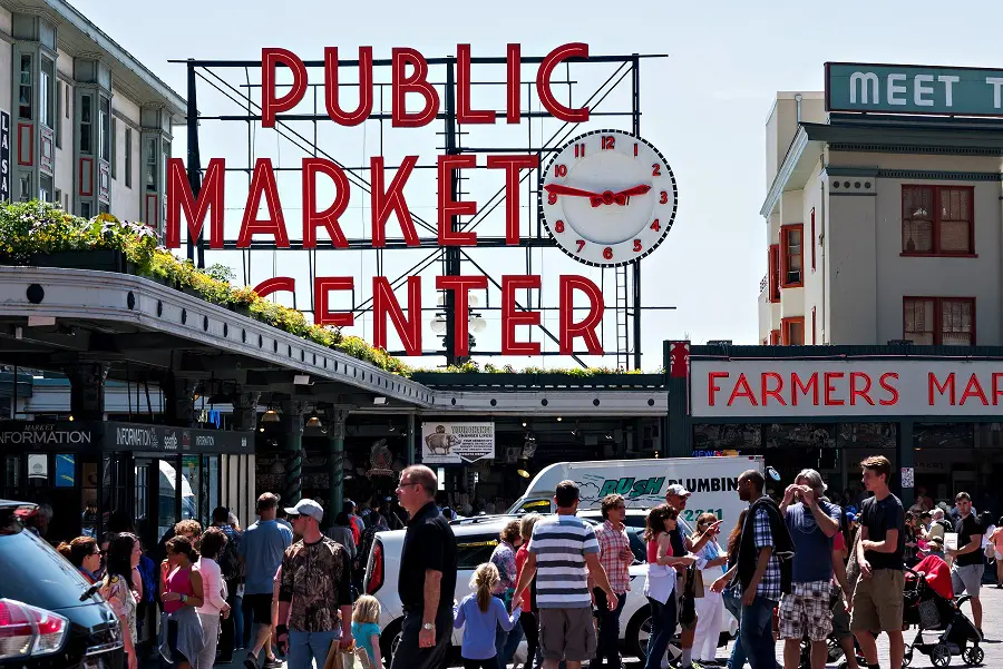 Picture of Pikes Public Market in Seattle