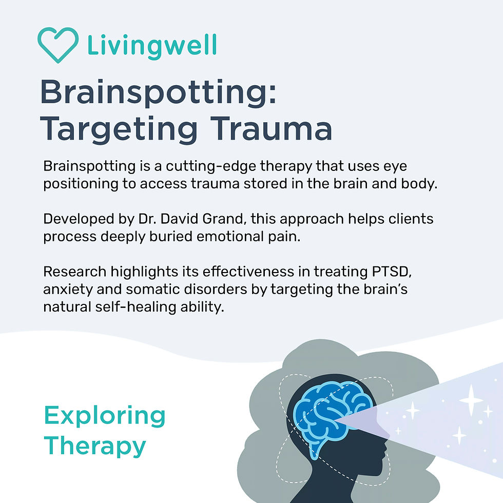 Brainspotting: A Targeted Approach to Trauma Processing