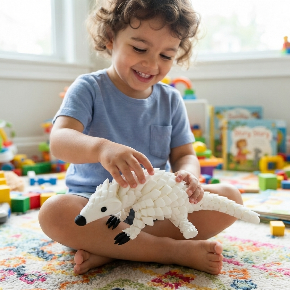 Miniatura: brincar ou aliviar a inquietação das mãos