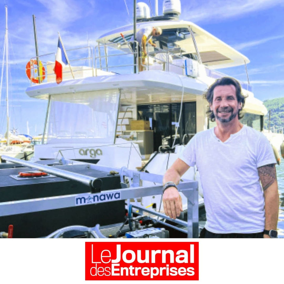 Para no lavar más los barcos con agua potable, Monawa desaliniza agua de mar