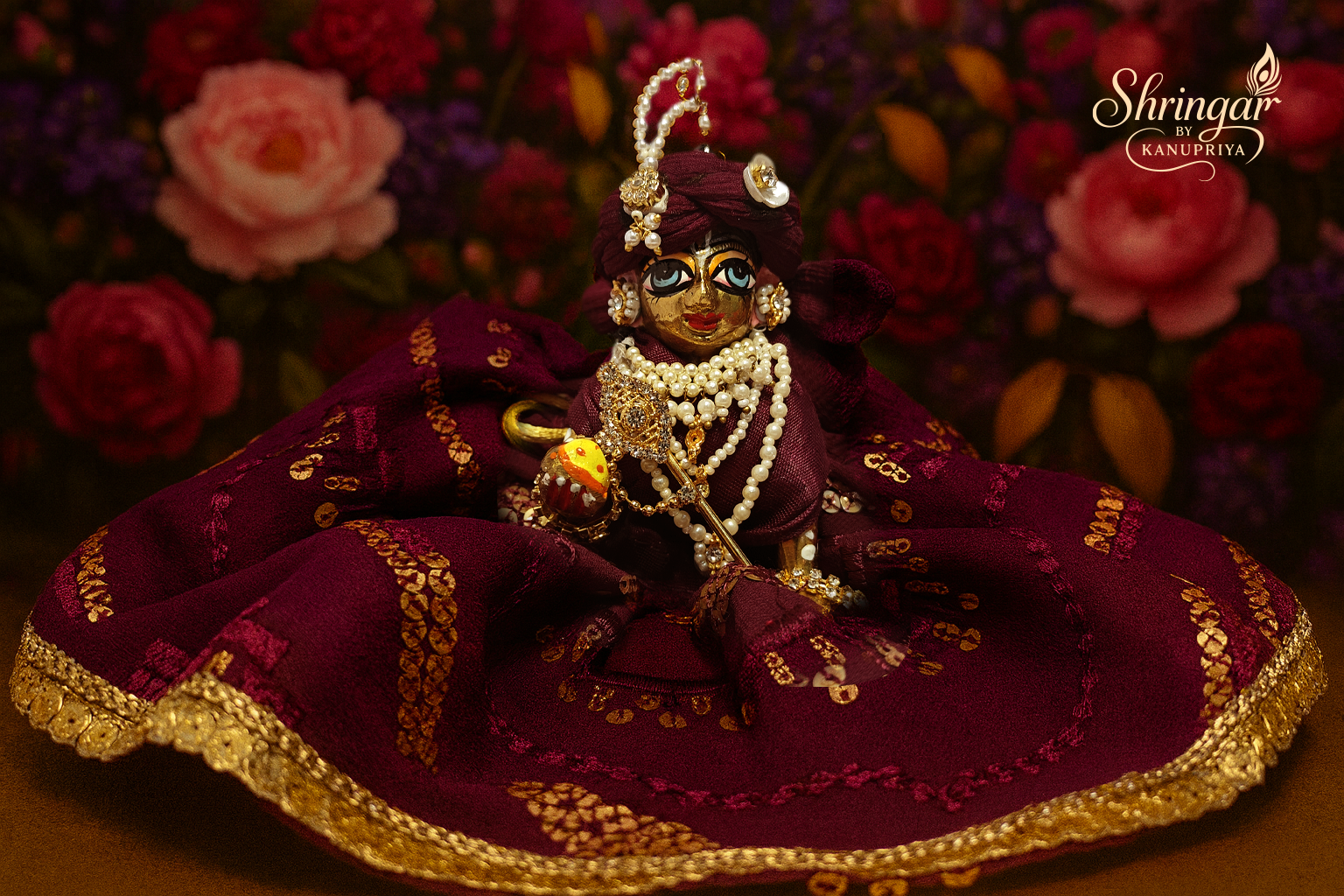 Divine Deep Wine Elegance (Idol included)