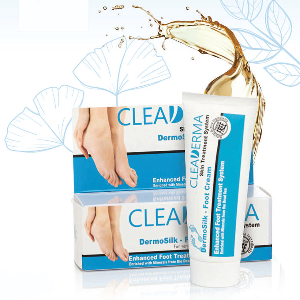 Cleaderma DermoSilk — крем для ног