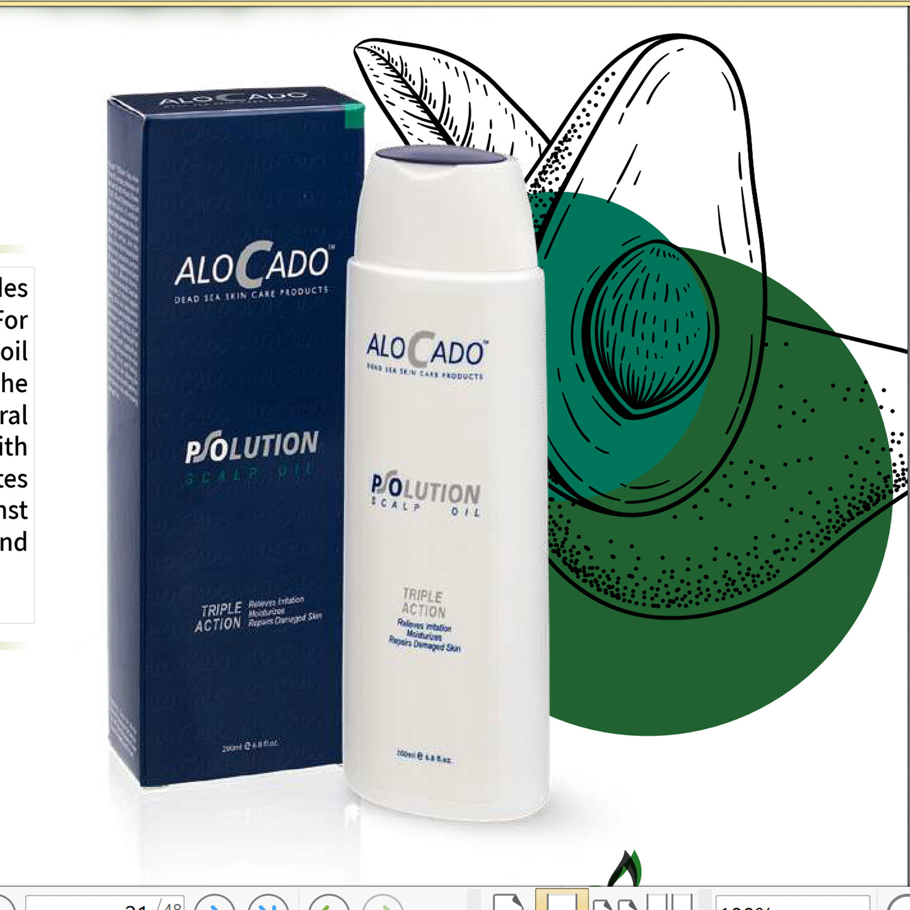 Alocado Scalp Oil — масло для кожи головы