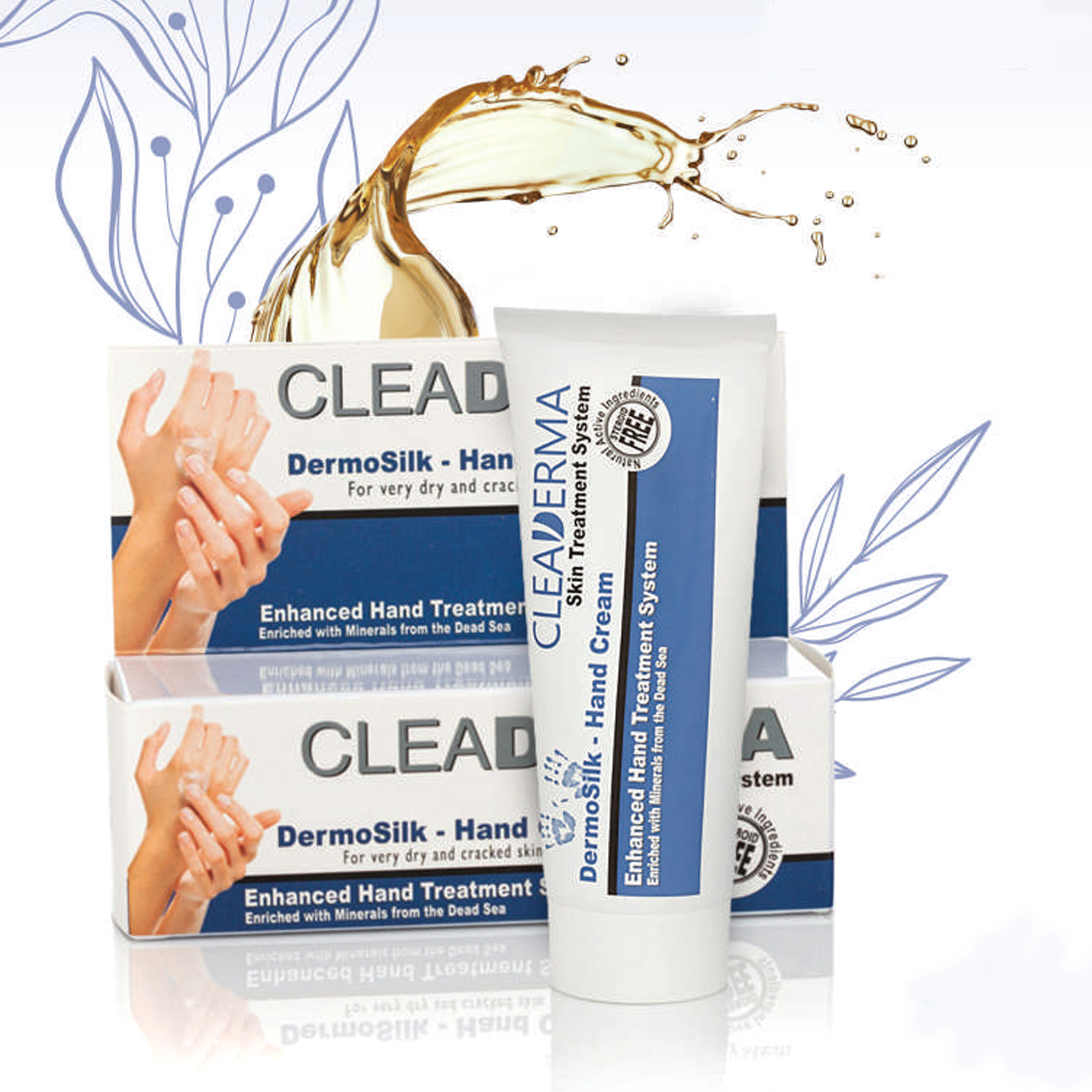 Cleaderma DermoSilk — крем для рук