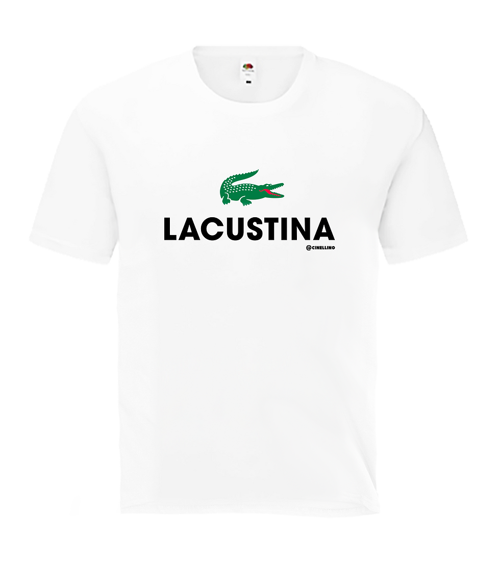 Lacustina. Maglietta bianca