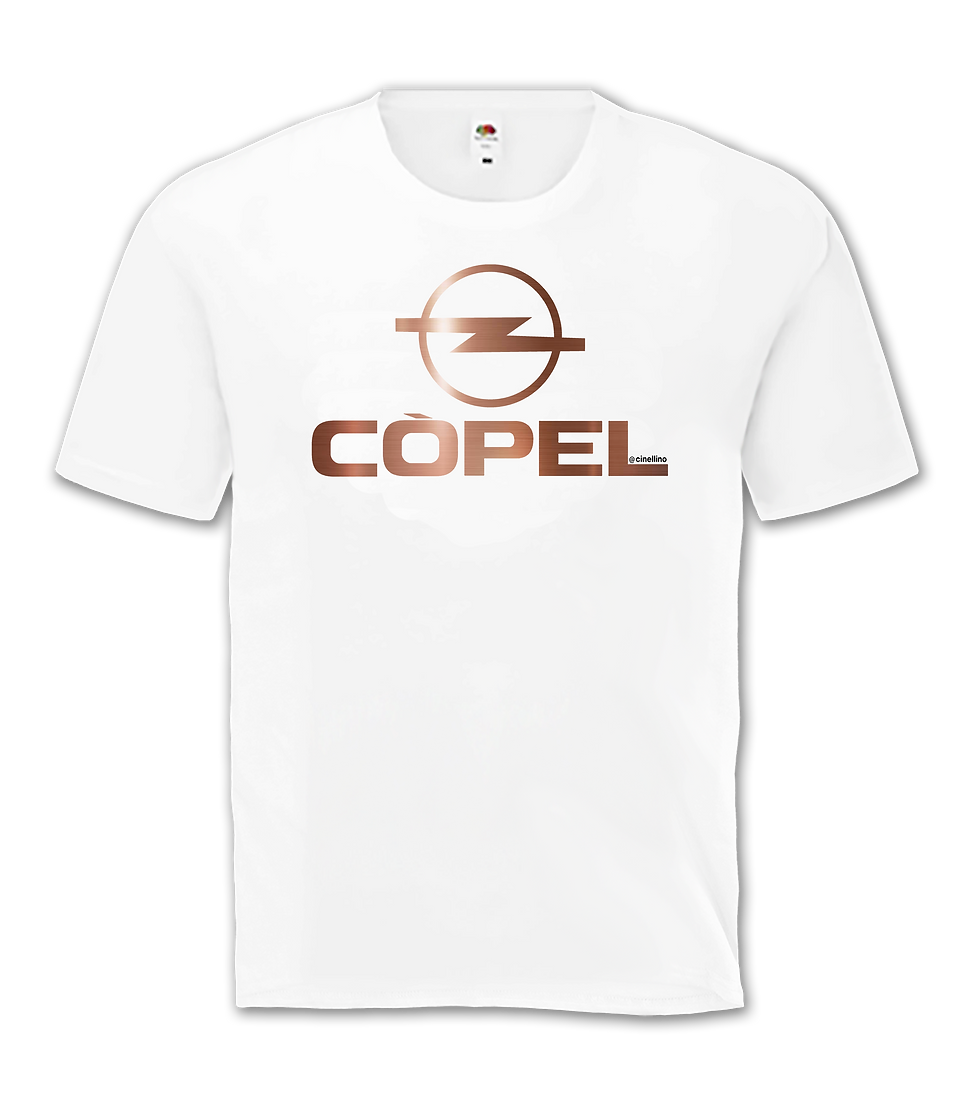 Maglietta bianca "Còpel" Special Edition