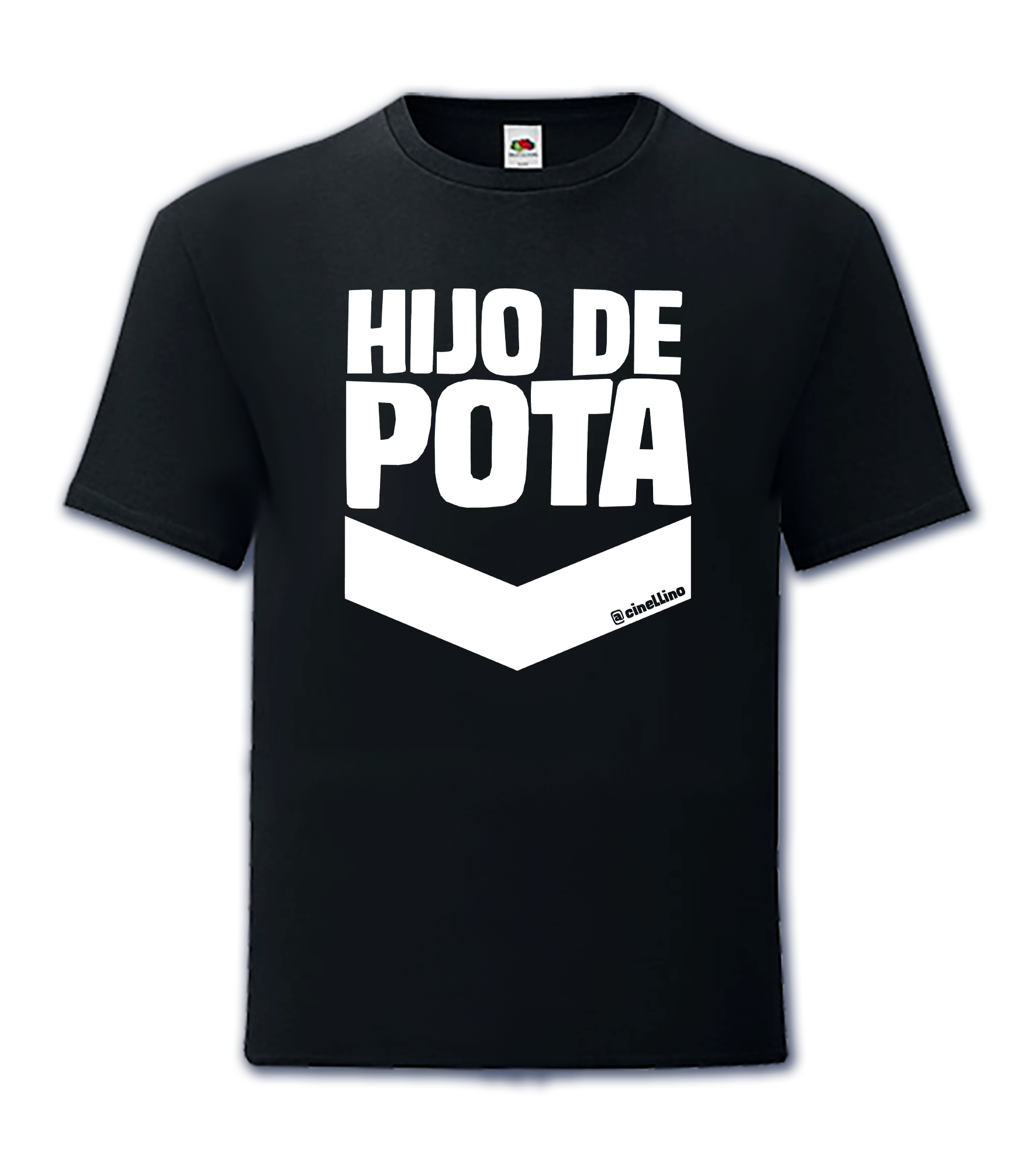 Hijo de pota. Maglietta nera