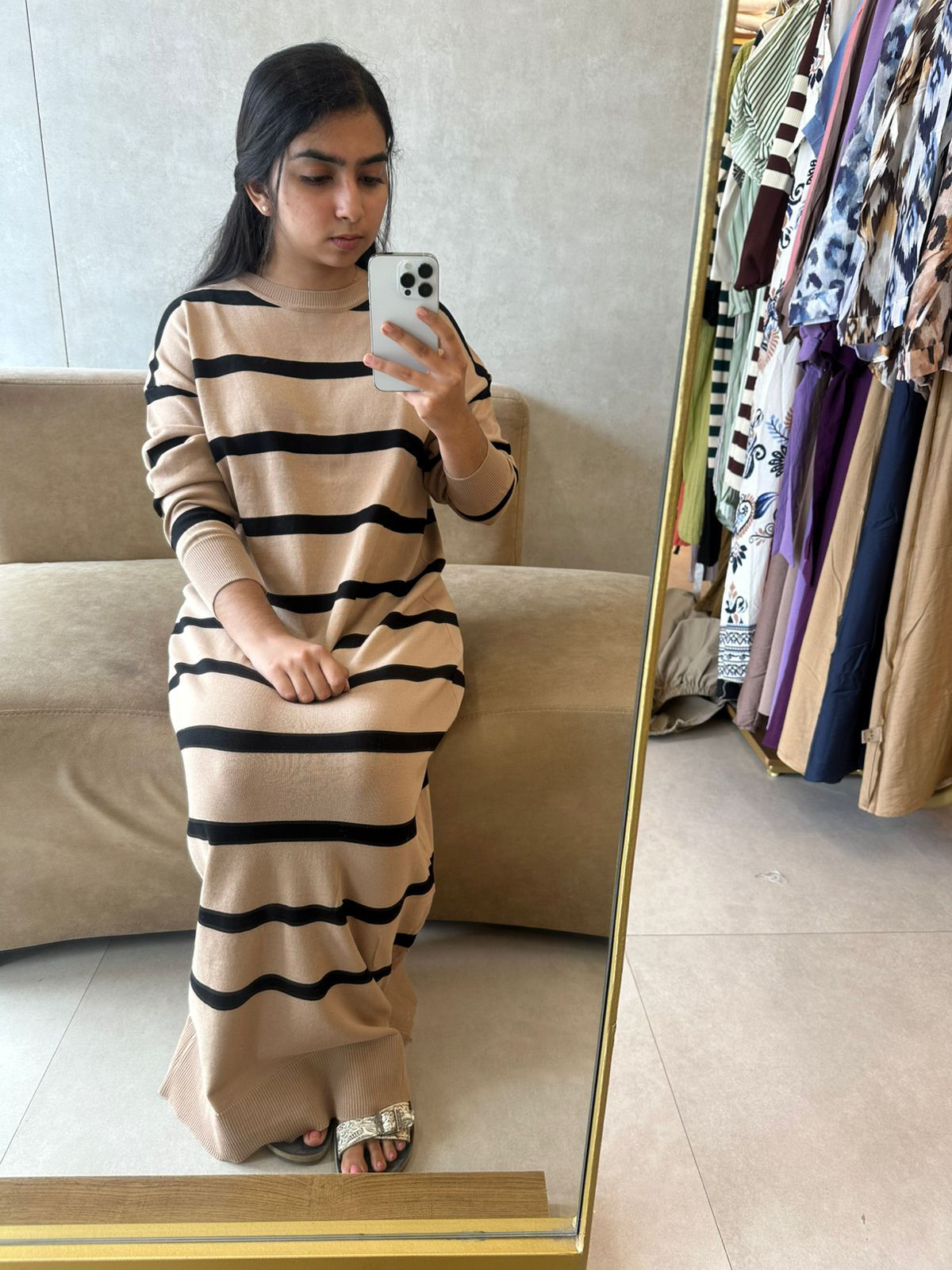 1198 - LONG KNIT DRESS