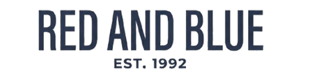 logo red and blue