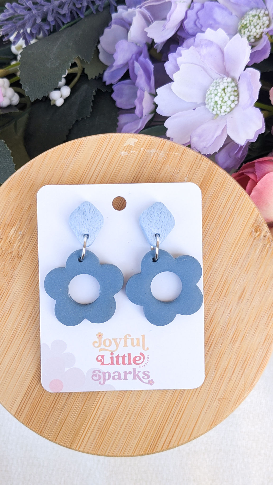 Brielle Flower Dangle Earrings