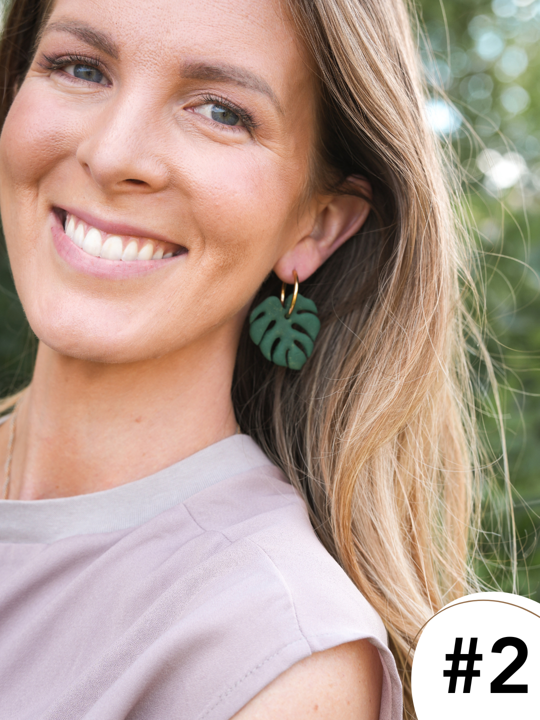 Interchangeable Polymer Clay Hoop Charms | Mix & Match Earring Dangles