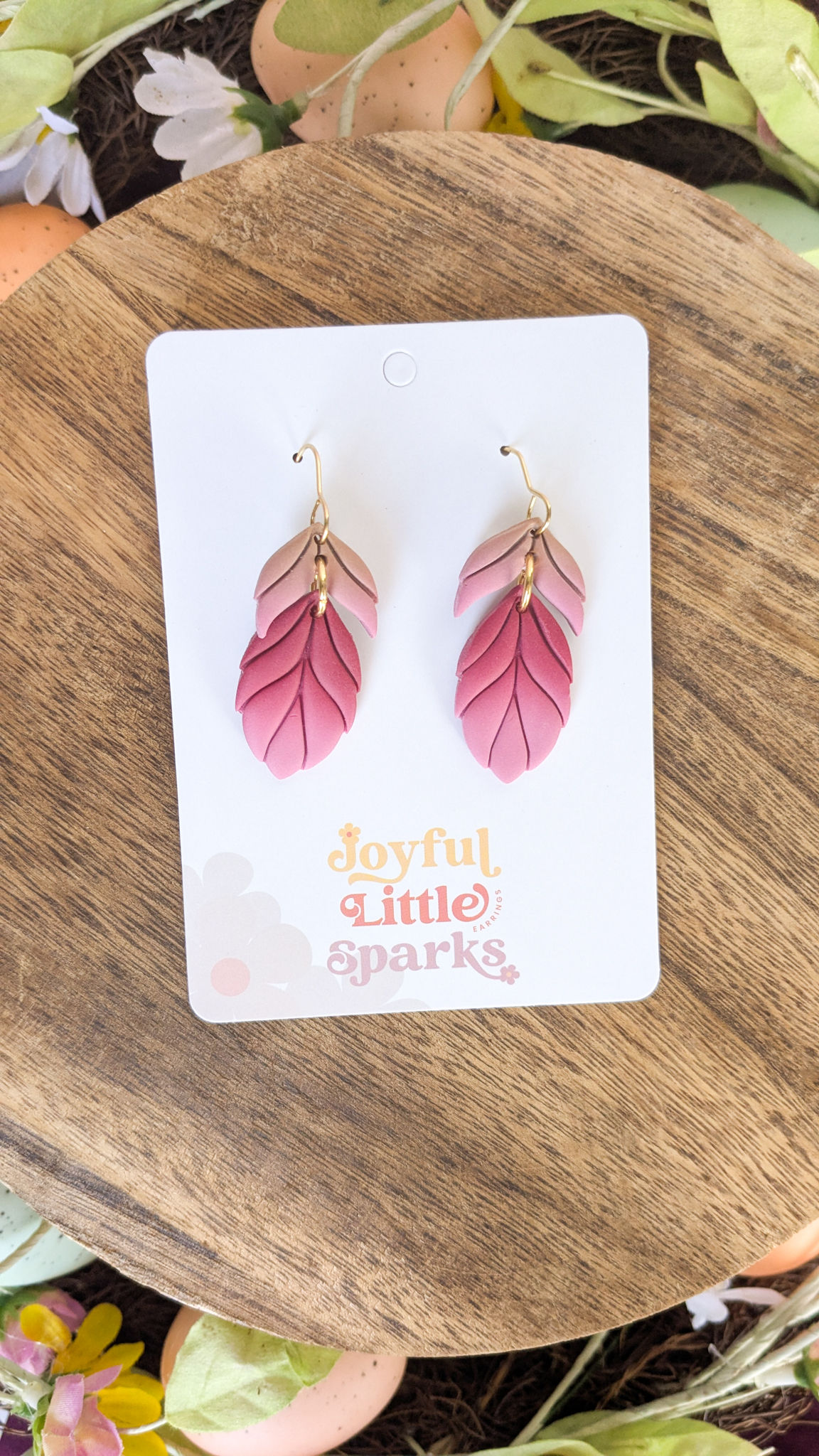 Ava Fall Foliage Dangle Earrings