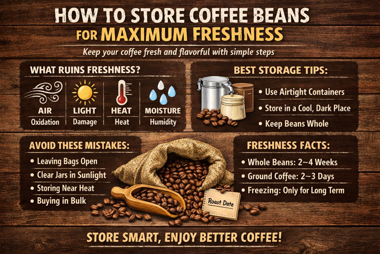 How to store Coffee Beans