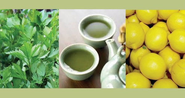parsley and lemon for weigh loss