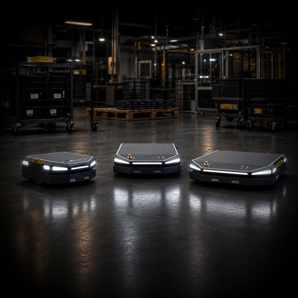 Milvus autonomous mobile robot for material movement