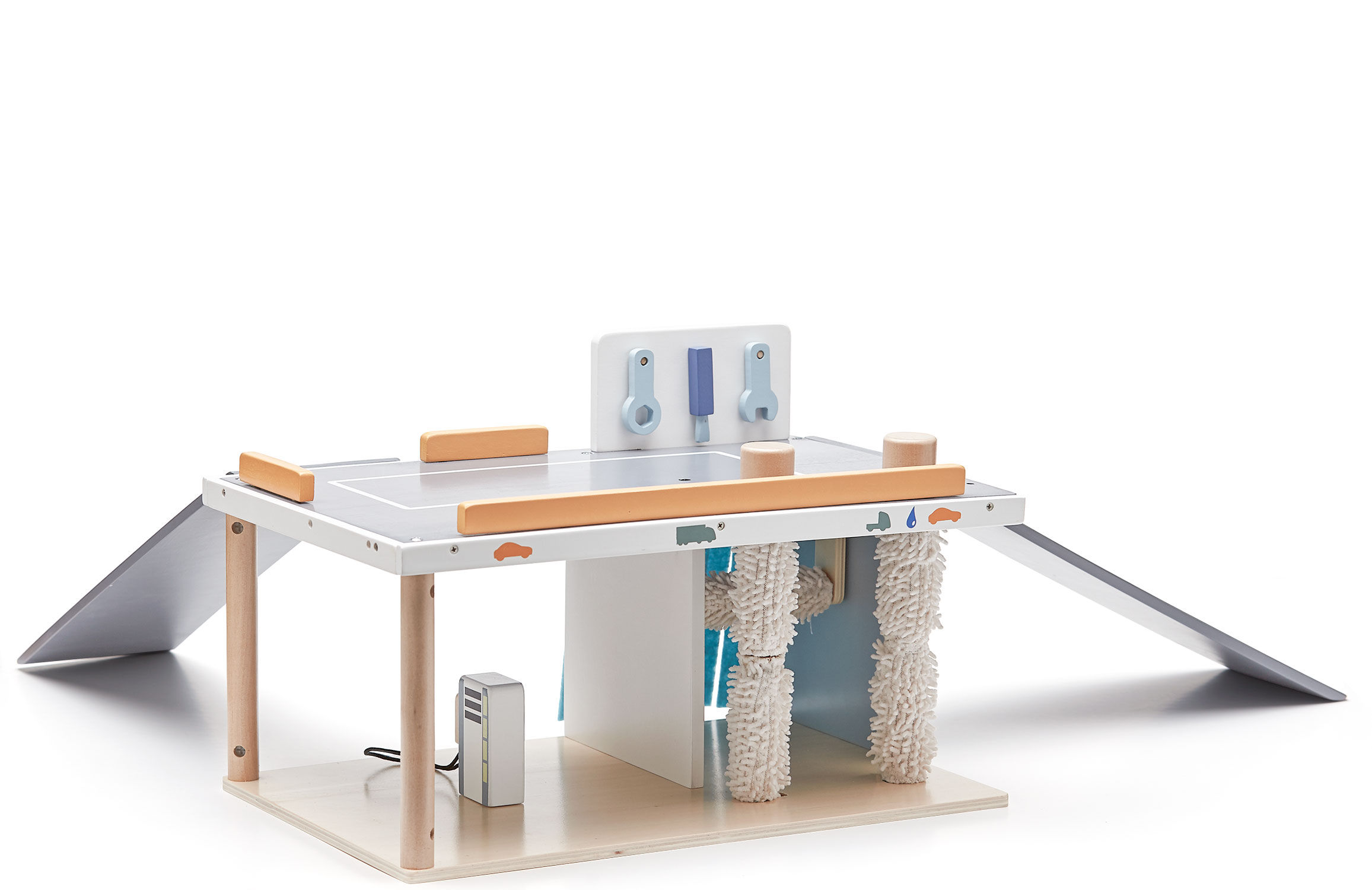 Station service en bois Aiden