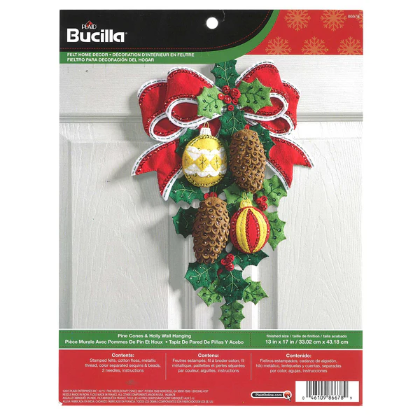 Pine Cones & Holly