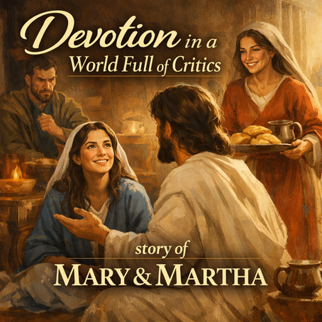 Mary Martha and Jesus