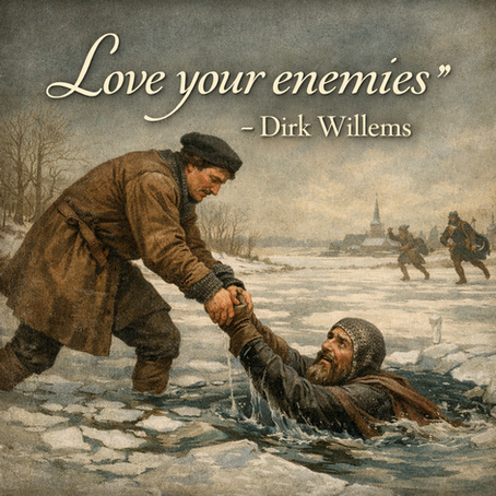 A martyr's compassion in icy waters