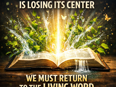 Life pouring out of the bible 