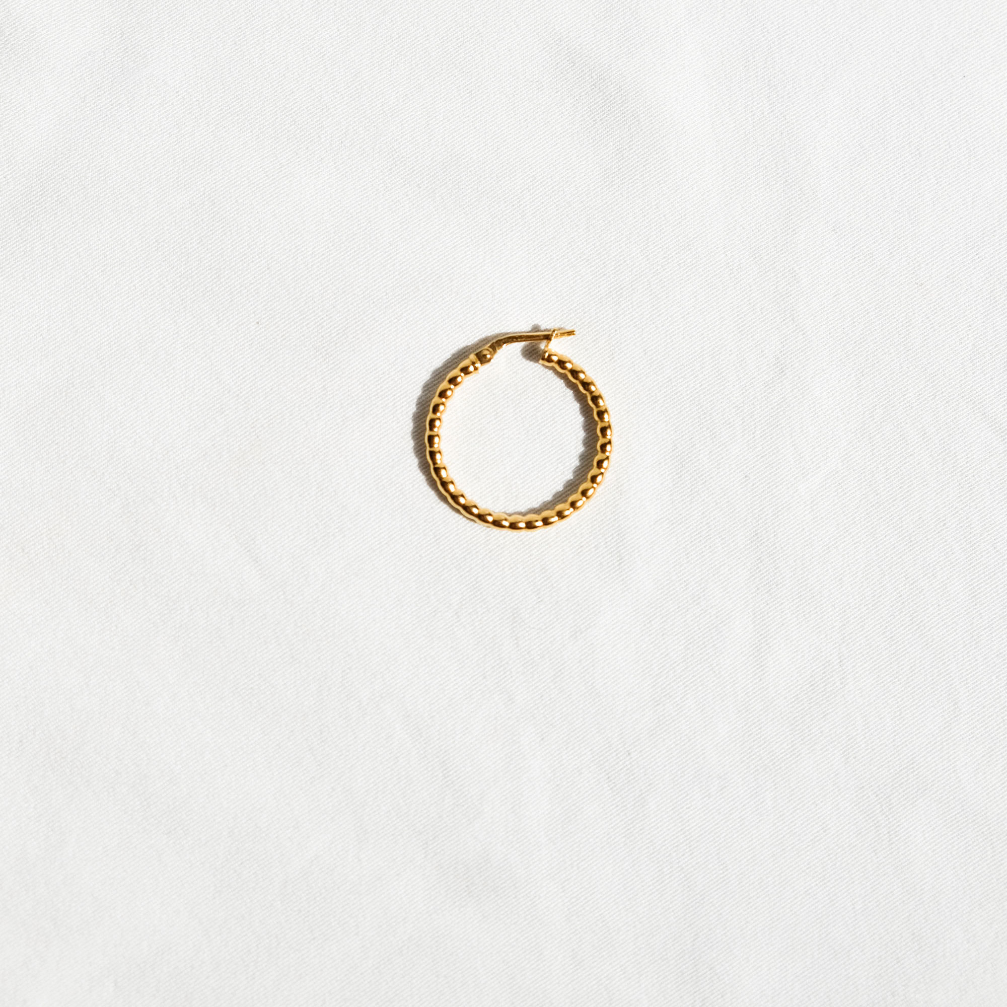 vergulde creool bolletjes 20mm