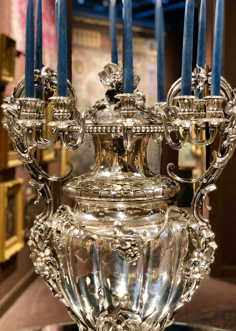 Thumbnail: Antique European Samovar, Monumental Size, Jean-Baptiste-Claude Odiot
