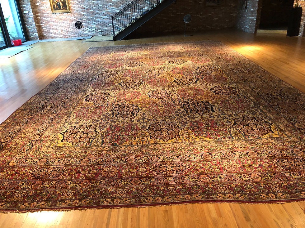 Thumbnail: Antique Persian Lavar Kerman