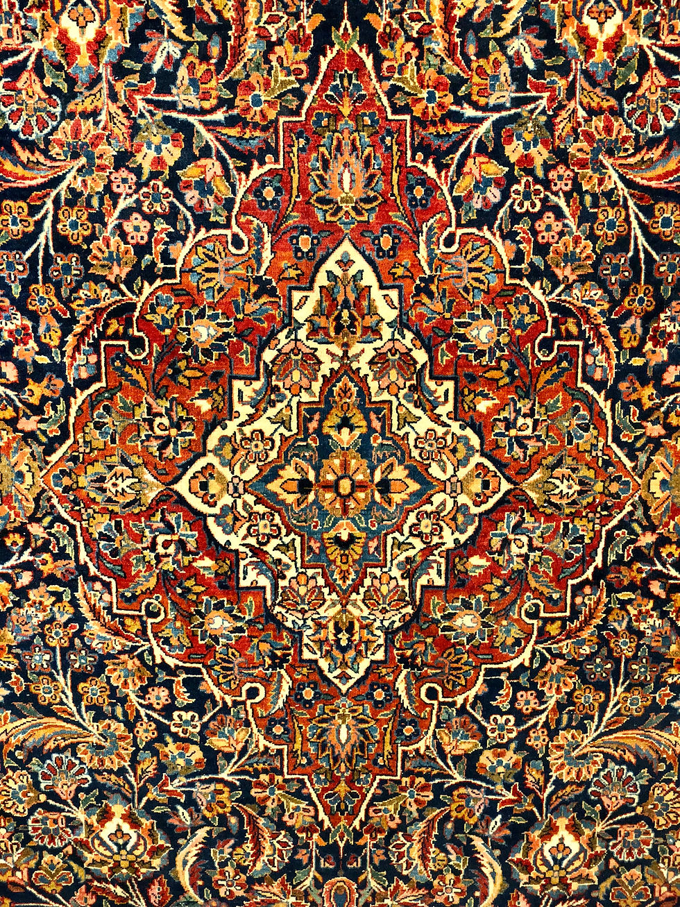 Thumbnail: *SOLD* 10’5”X14’11” Antique Persian Keshan