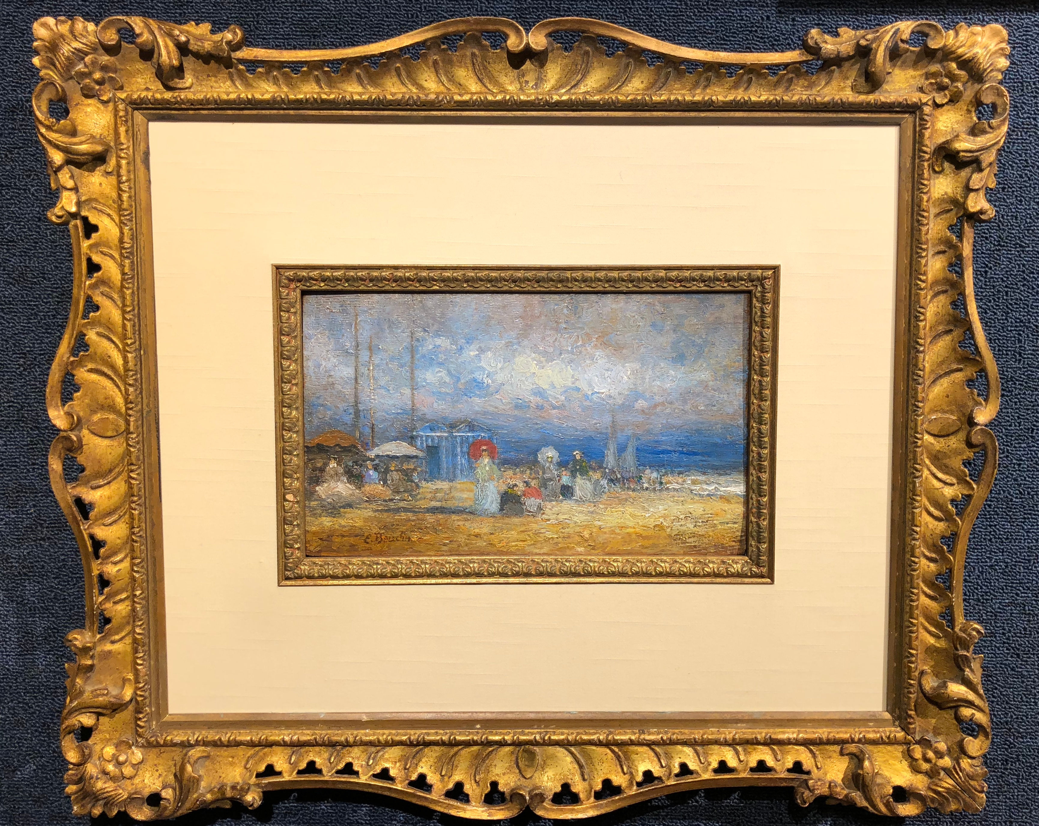 "A Nice Day at the Beach" By: Eugene Boudin