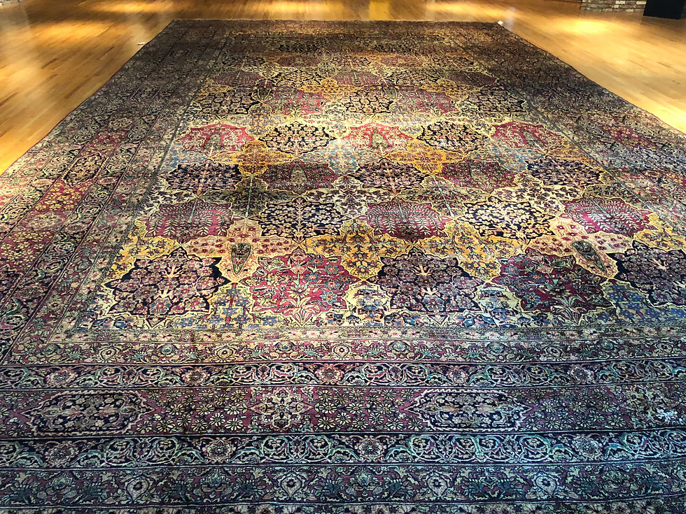 Thumbnail: Antique Persian Lavar Kerman
