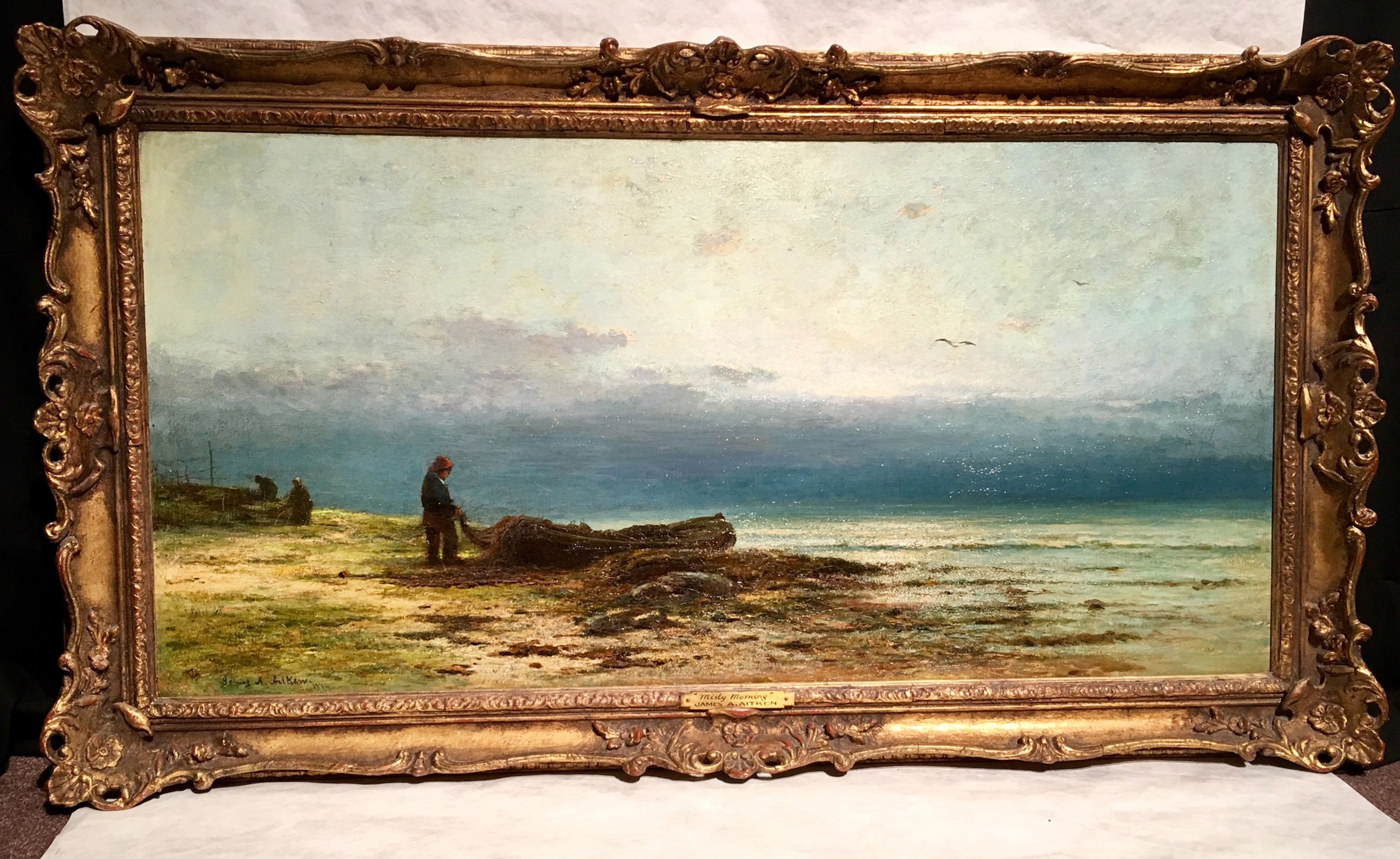 "MISTY MORNING" BY JAMES ALFRED AITKEN