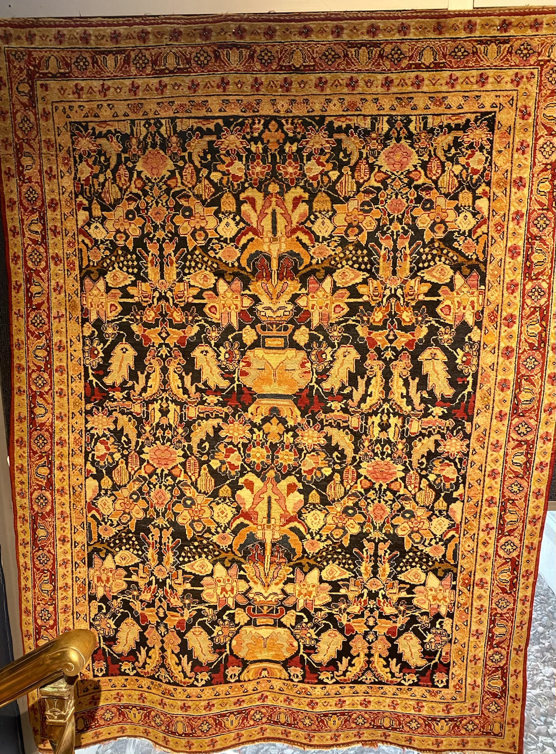 4’3”X5’10” Antique Persian Kerman