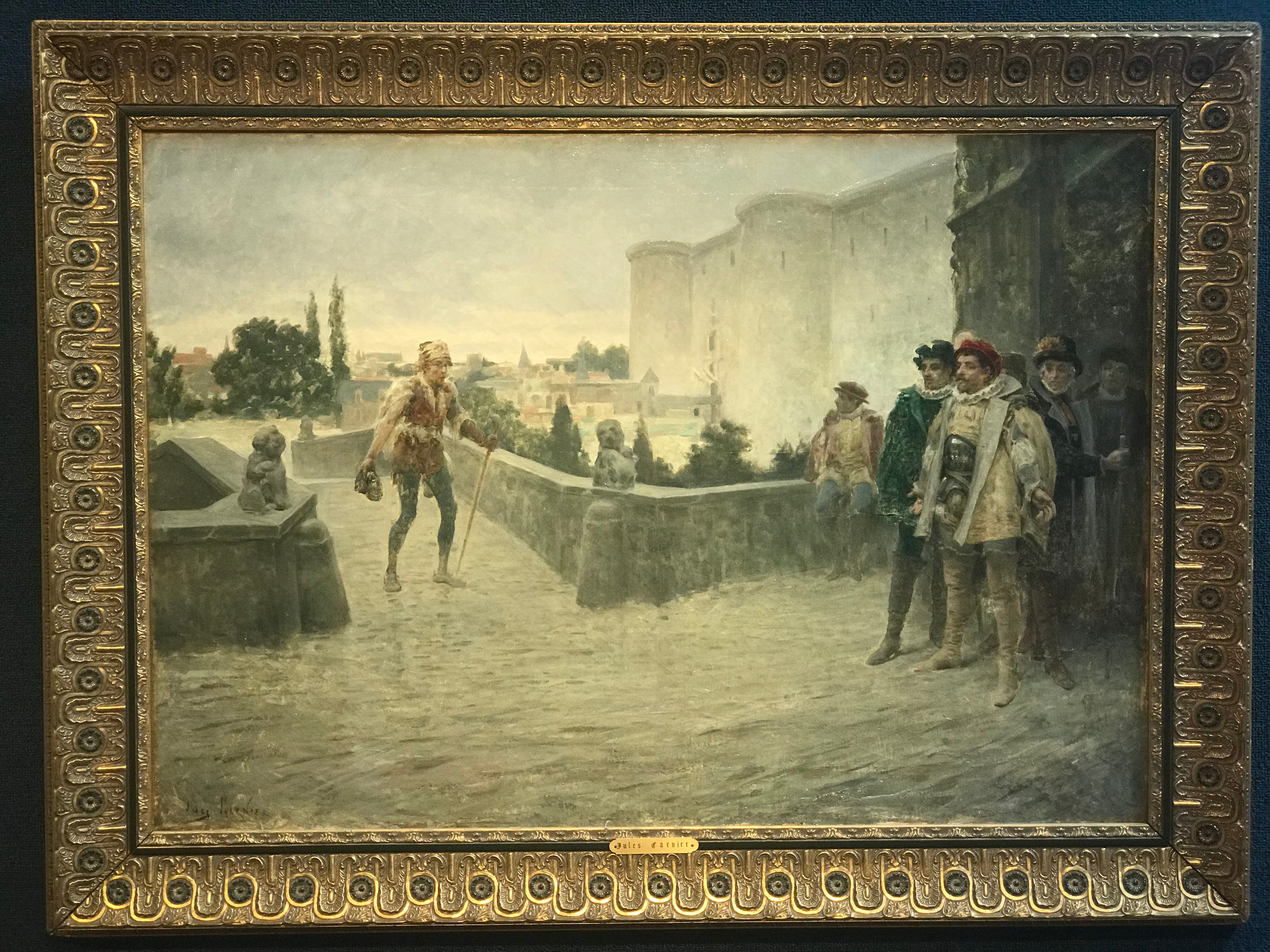 *SOLD* Aristocrats by Jeules Arsene Garnier 