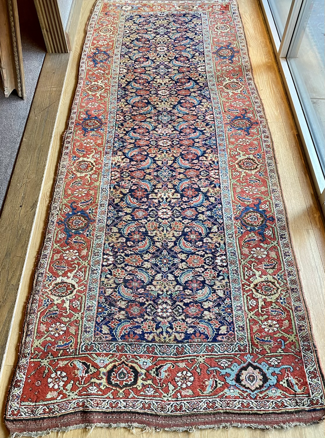 3’8”X9’5” Antique Persian Bidjar