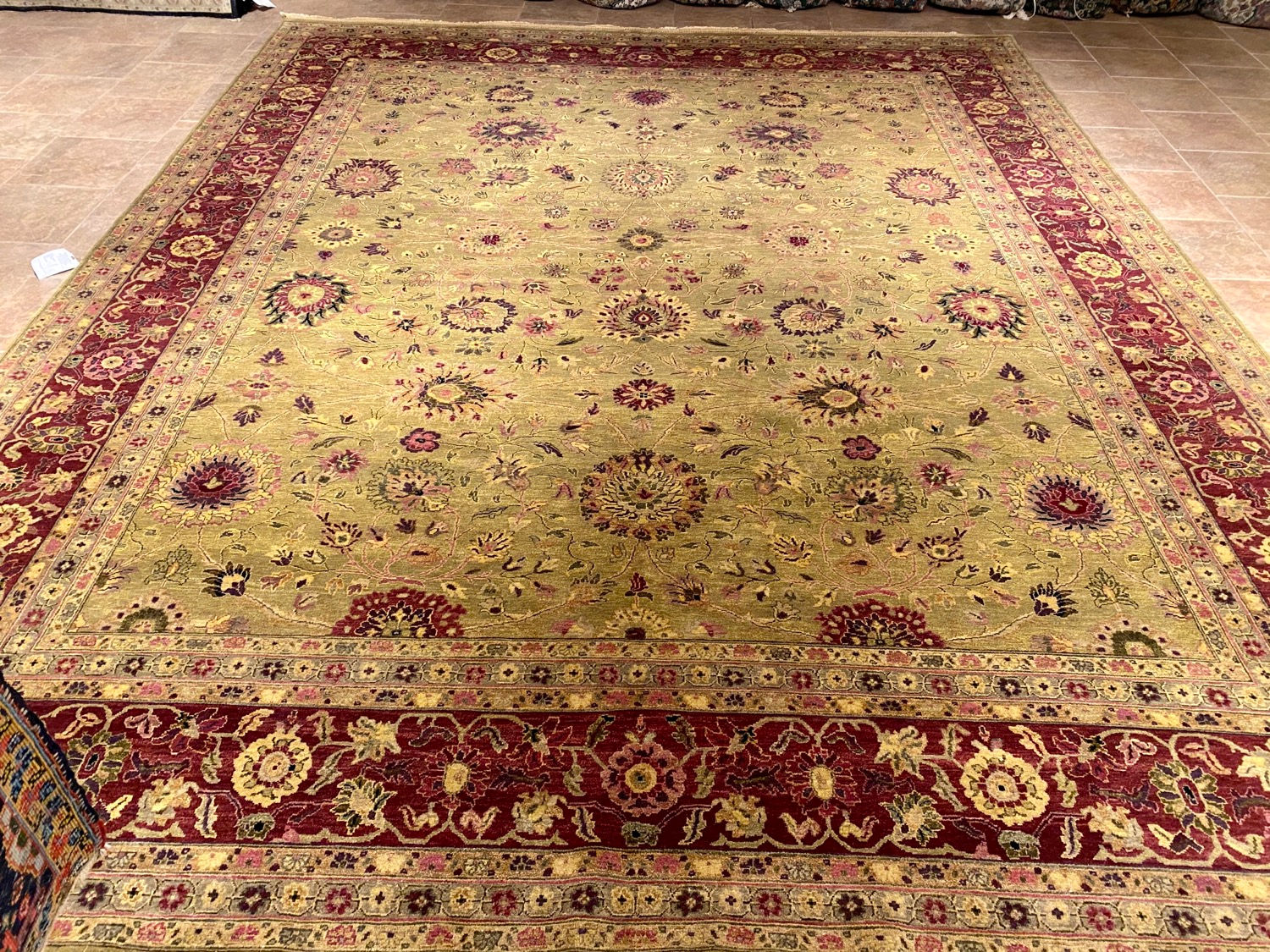 11’10”X14’11”Indo Green Jaipur