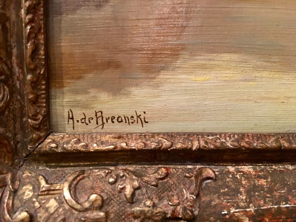 Thumbnail: HIGHLAND LOCH LANDSCAPE SIGNED BREANSKI