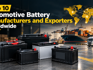 Top 10 Automotive Battery Manufacturers and Exporters Worldwide