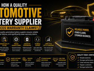 How A Quality Automotive Battery Supplier Reduces Warranty Claims?