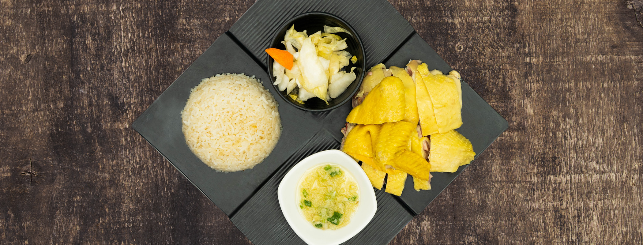 Arranged Food and Objects