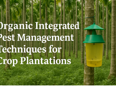 Organic Integrated Pest Management Techniques for Crop Plantations