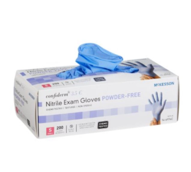 Chemo Approved Gloves, Size S