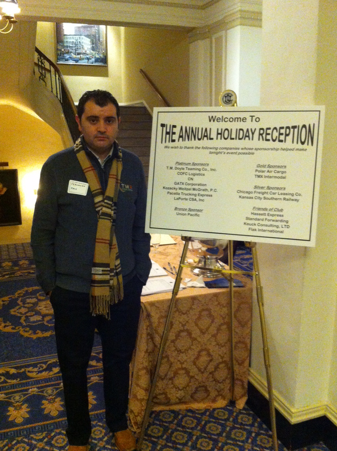 TMX attends the Traffic Club of Chicago's Annual Holiday Reception 