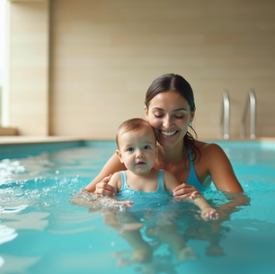 A importância da natação para bebês e crianças