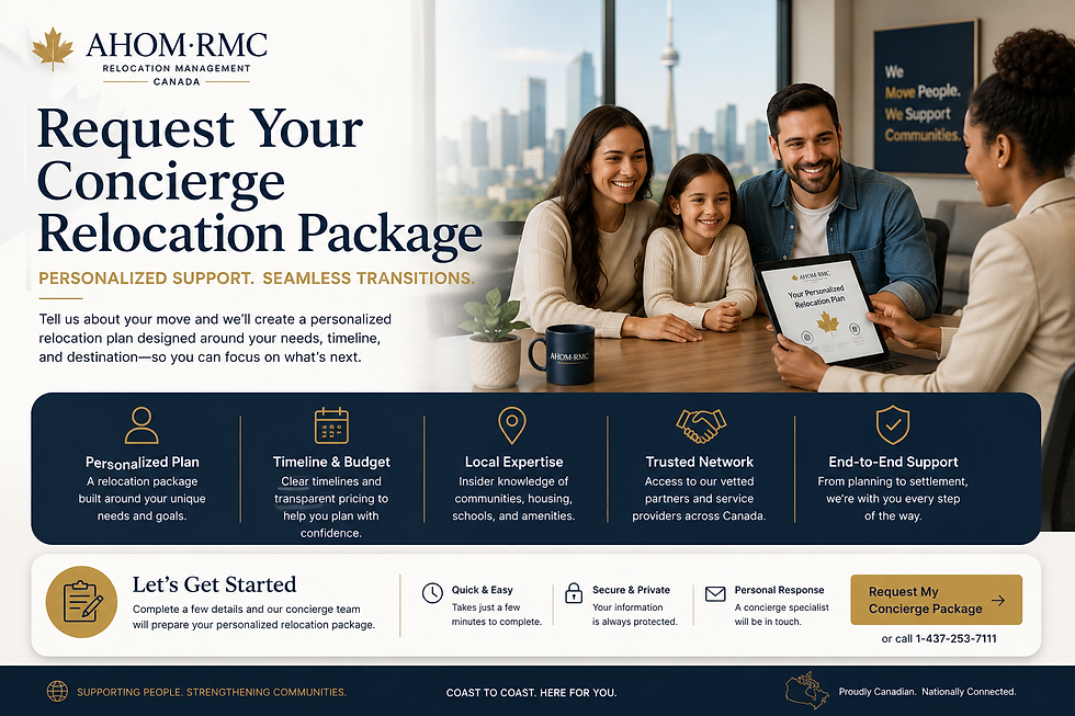 request your relocation concierge package