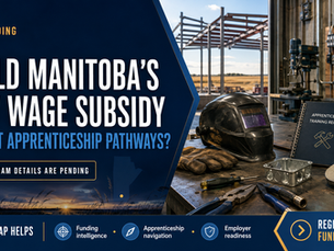 Could Manitoba’s New Wage Subsidy Help Protect Apprenticeship Pathways?
