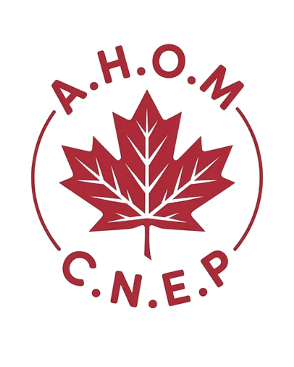 AHOM X CNEP  - With you on your Immigration Journey. Every step of the Way. 